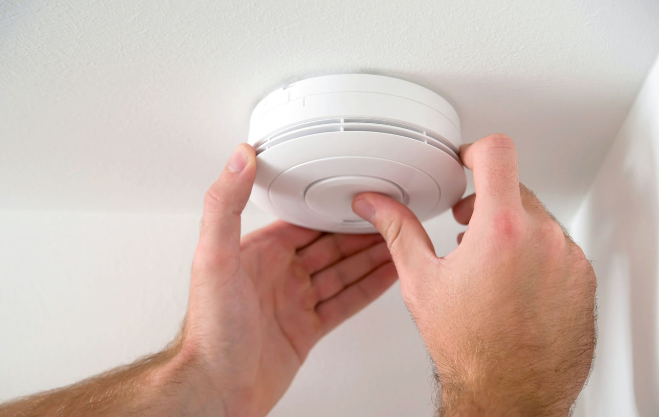 smoke detector testing